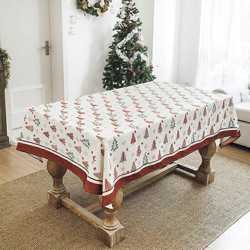 Christmas Series Tablecloth Decorative Rectangular Tablecloth