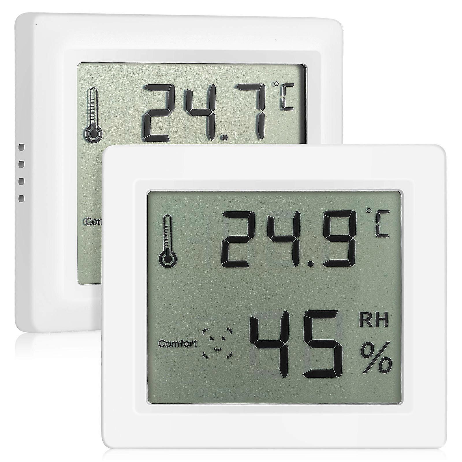 Humidity Meter Digital Hygrometer for Accurate Reading 2Pcs