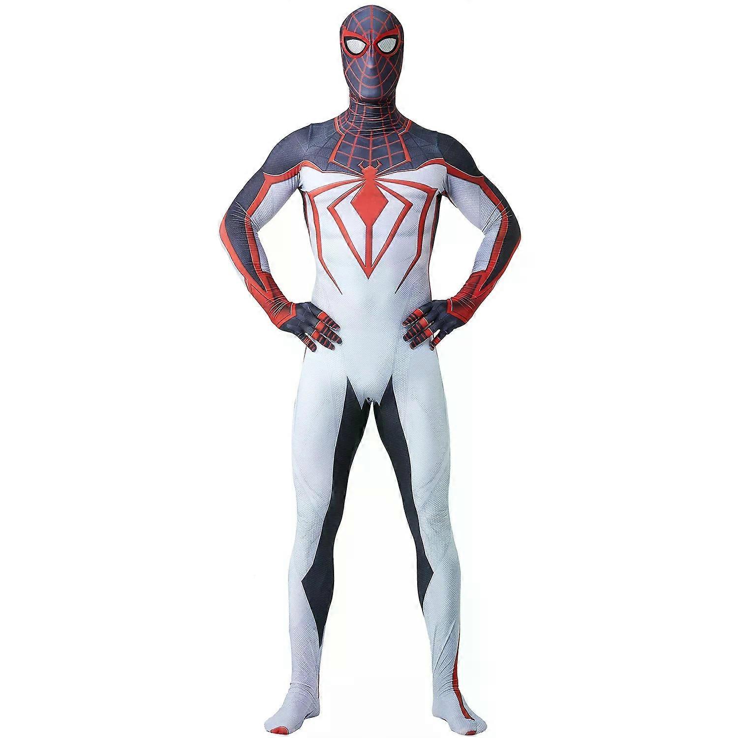 Spider-Man Adult Costume Bodysuit Superhero Spandex Full Body Suit for Cosplay Halloween