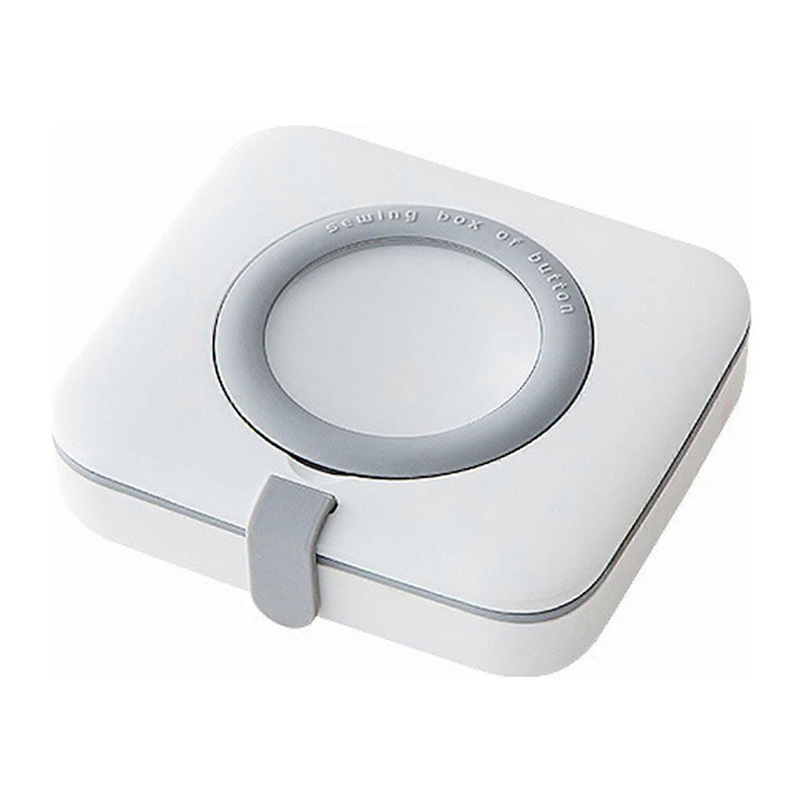 TAKTUK Sewing Kit, Sewing Tools Box Set Organizer for Stitching, Quilting, Mending - Dark Green & White