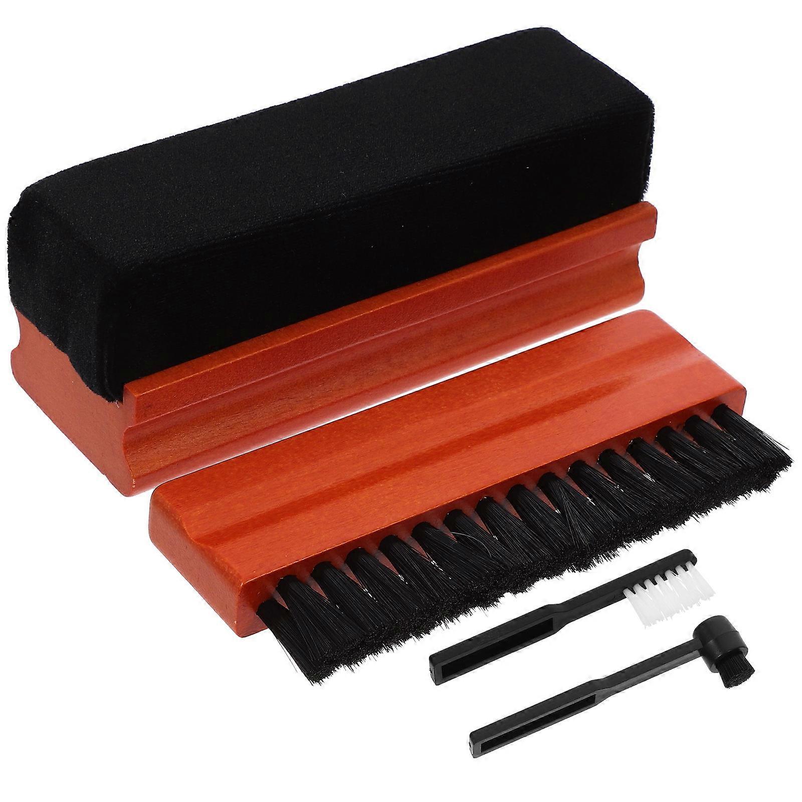 Vinyl Record Cleaning Kit 1 Set For Record Players And Audio Enthusiasts Light Brown Cleaning Tools