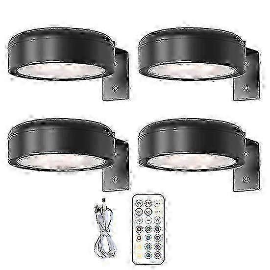 Applique murale sans fil avec télécommande - Lampe LED RVB à intensité variable, à piles, réglable, 13 couleurs pour tableaux (2025)