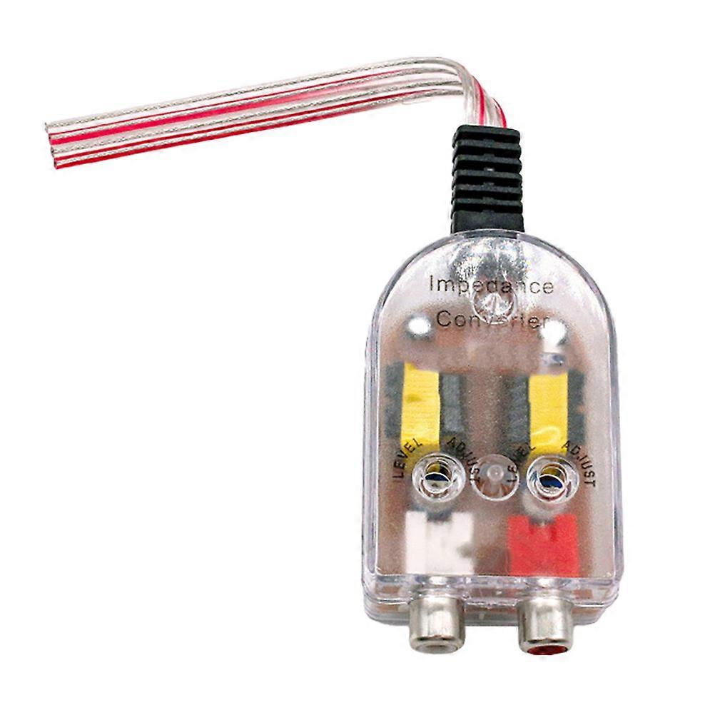Car Sound Frequency Converter Device for Audio Conversion 2Pcs Set