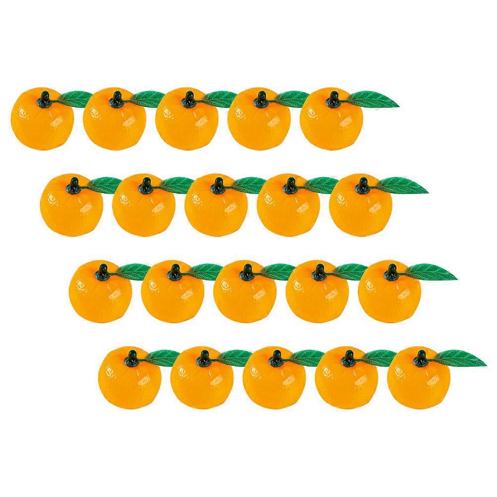 Fake Small Oranges Artificial Oranges for Home Decor 80Pcs Orange Decorations