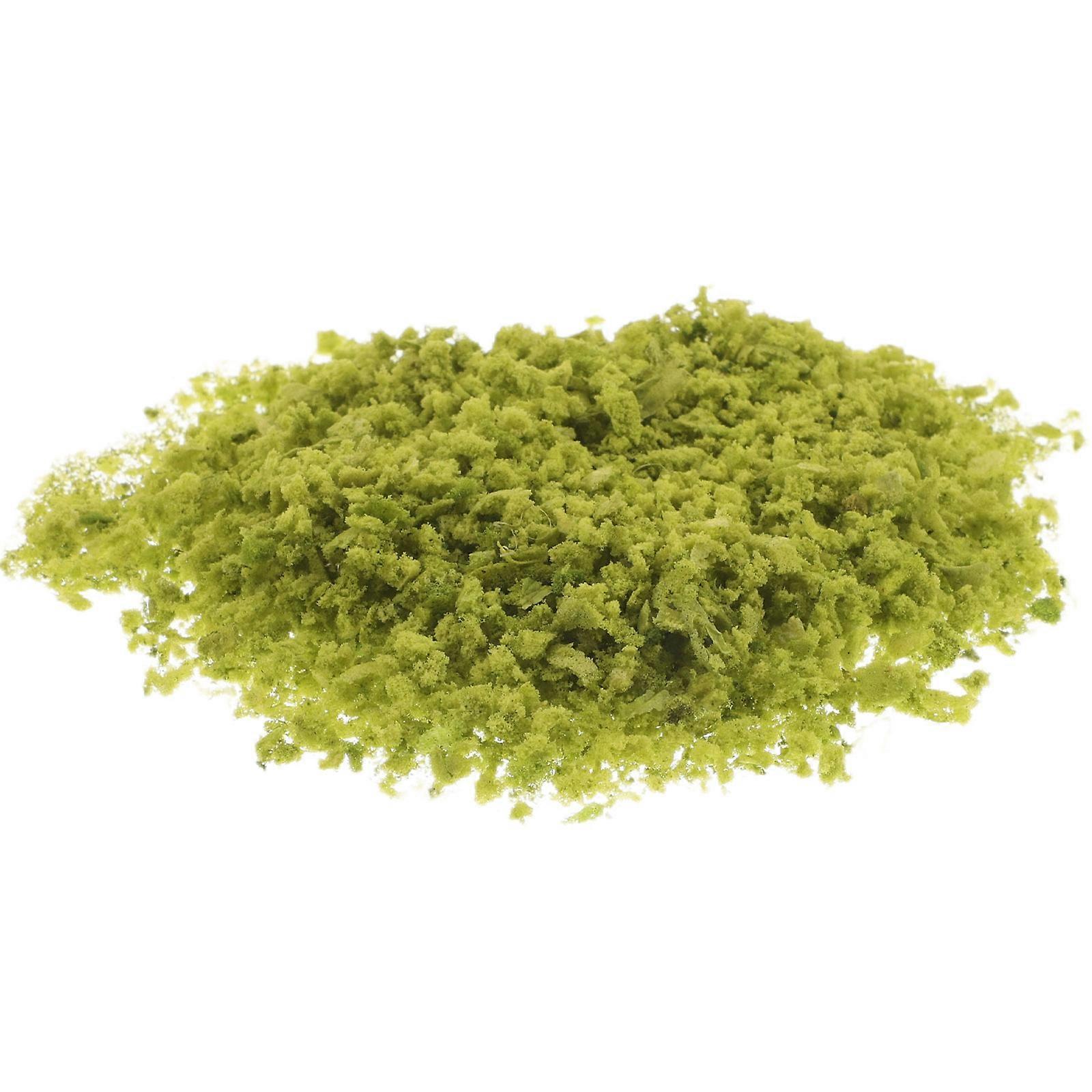 5Pcs Miniature Landscape Powder For Diorama Dressing And DIY Crafting With Artificial Grass In Vibrant Green