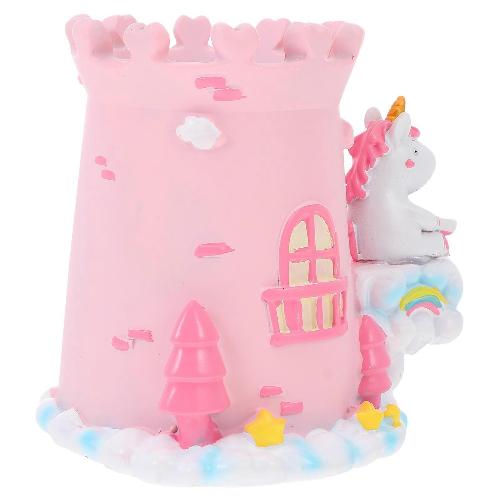 Pencil Holder Lovely Cartoon for Storage Use 3Pcs Pen Container