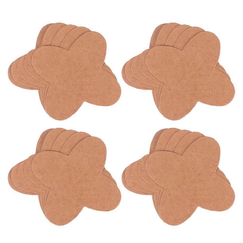 Chocolate Compartment Tray for Storage 100Pcs Khaki Paper Chocolate Wrapping Trays