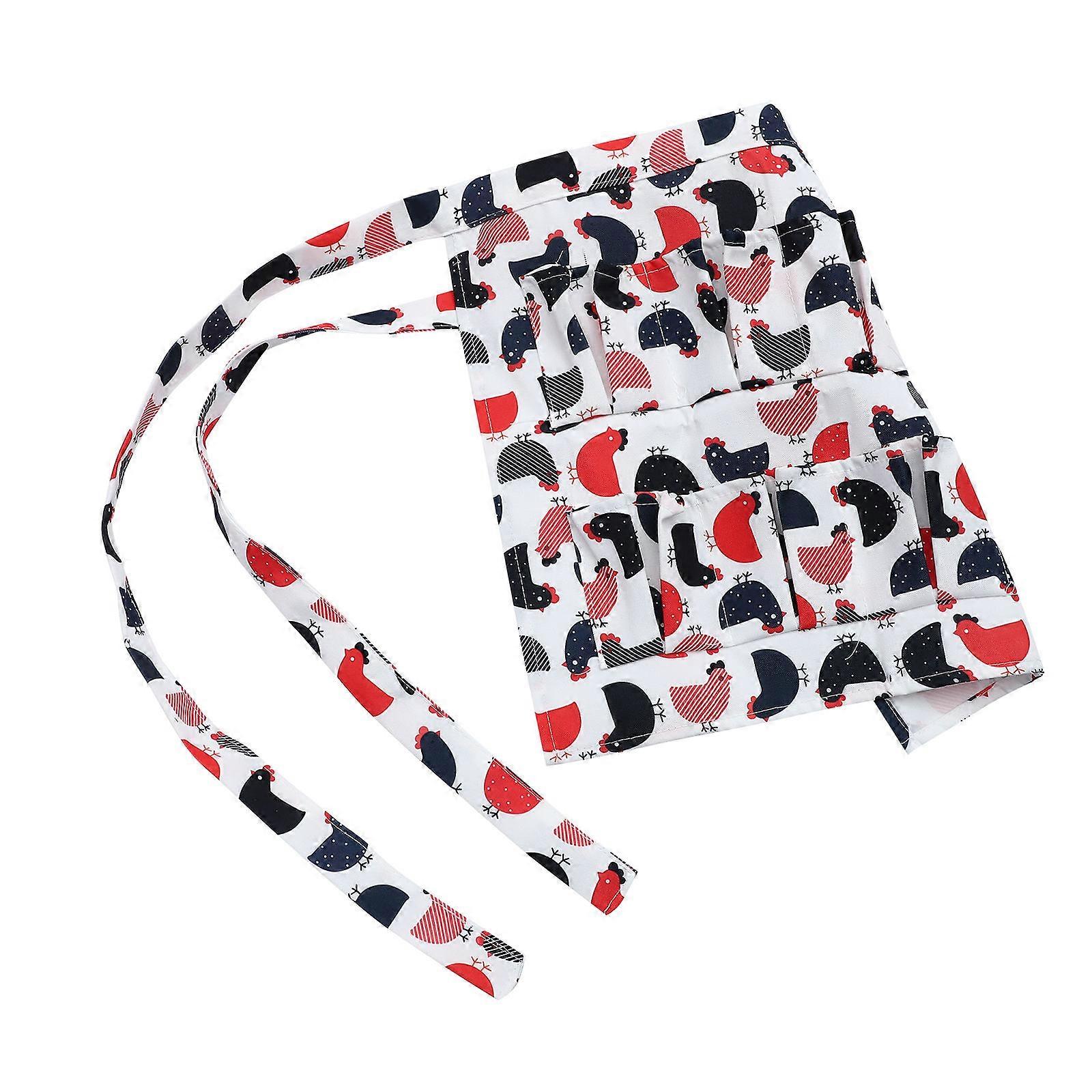 Egg Holding Apron for Kitchen Use Multi Pocket Apron 2Pcs Pack