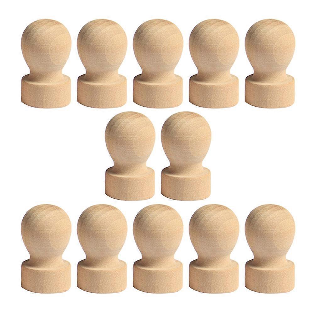 Wax Seal Stamp Handle Set for Sealing Use with 24Pcs Wooden Handles