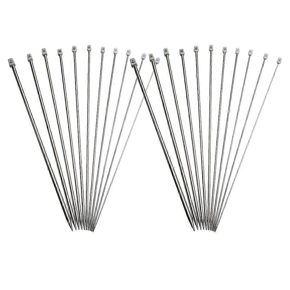 Stainless Steel Braiding Tool Kit 22Pcs For Home Use Lightweight Weaving Needles In Multiple Sizes