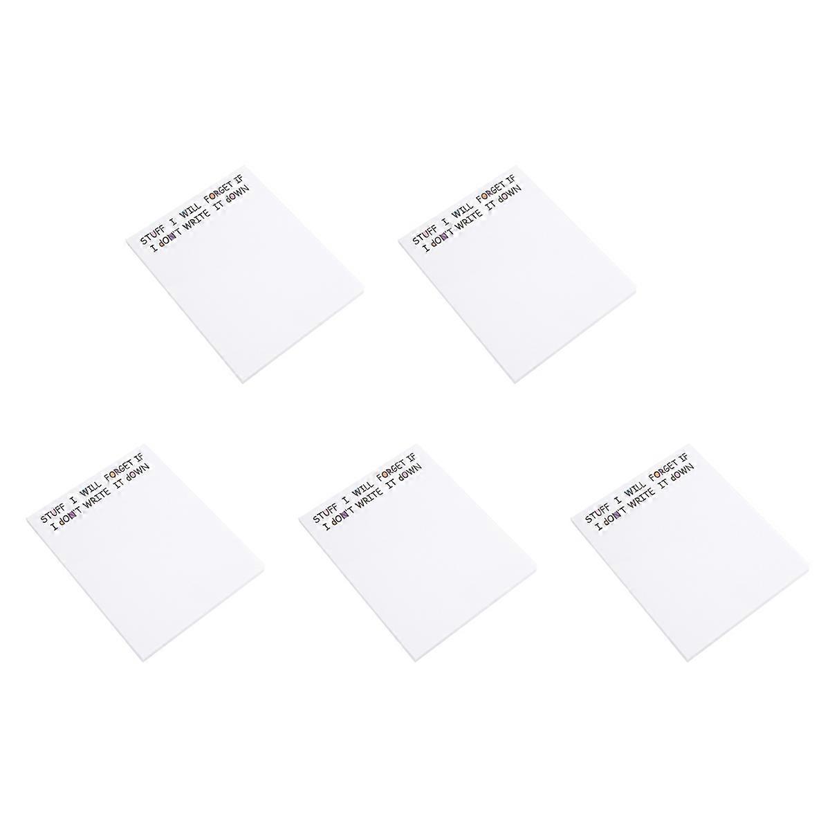 Funny Sticky Note, to Do List Notepad Funny Stationery, A