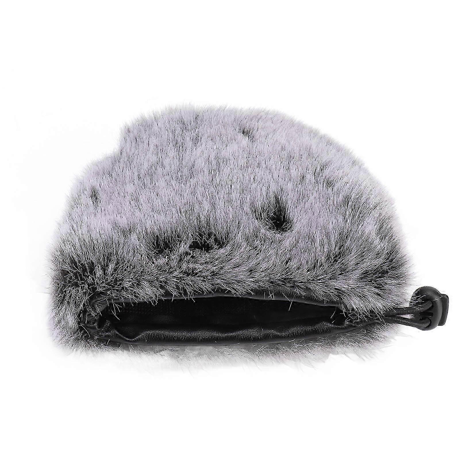 Microphone Furry Windscreen Muff Condenser Microphone Windshield Windproof Cover 25-26