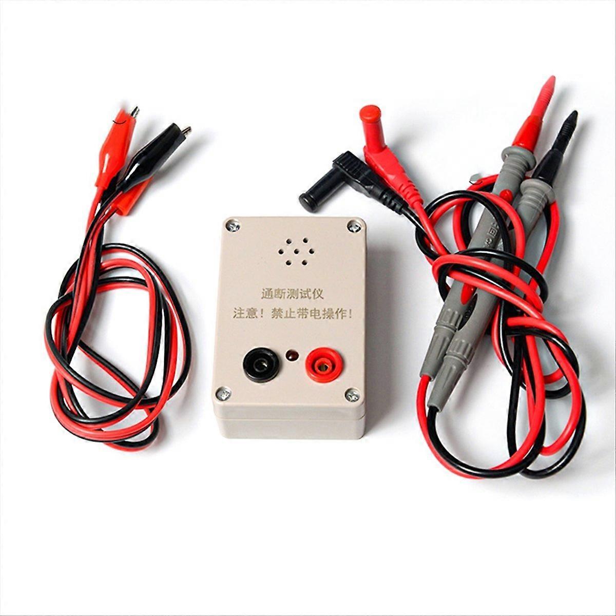 1set 9V Buzzer Tester Electric Wire Tester PCB Cable Switch Products on-Off Switch Tester Continuity