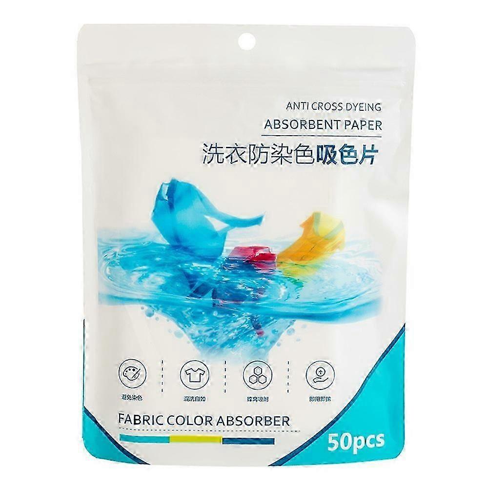 Laundry Detergent Tablet Sheet Washing Wipe Washing Machine Tide Color Catcher Grabber Sheet Bubble Cloth Anti Dyed Home