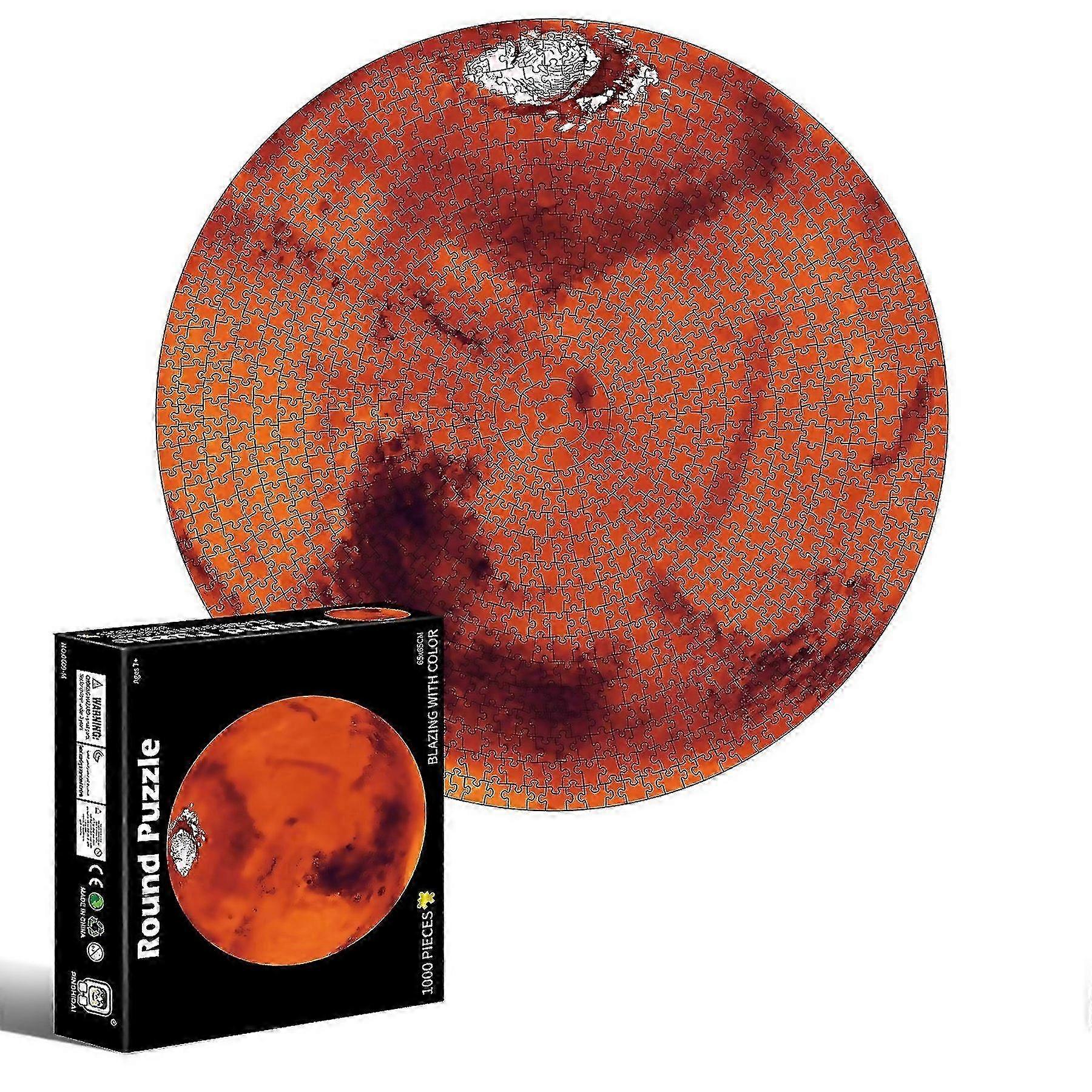 For Round Shape Irregular Plane Puzzle Jigsaw Toy 1000 Pieces Crafted With Attention To Detail 26s