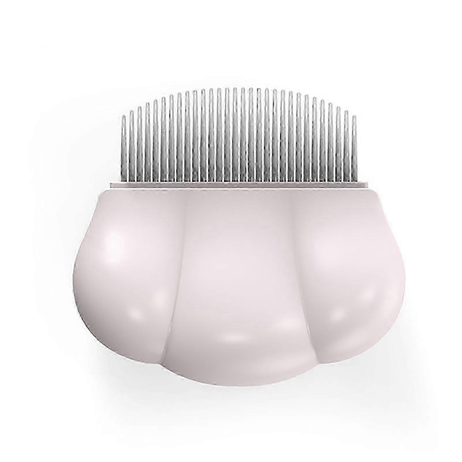 Cat Hair Removal Comb - Shell Design Pet Massaging Tool for Removing Fur Knots and Tangles2025