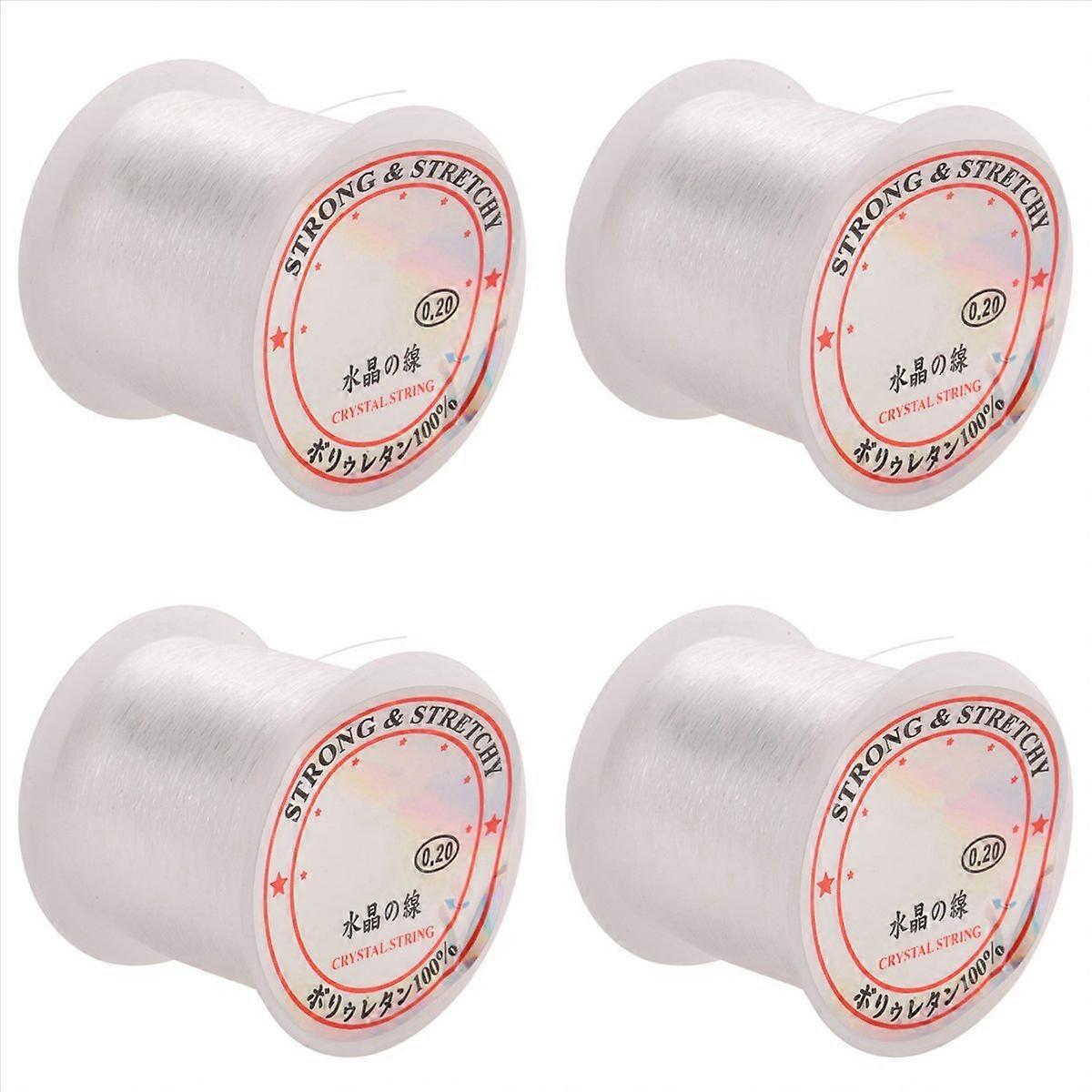 0.2mm Diameter Clear Nylon Fish Fishing Line Spool Beading String