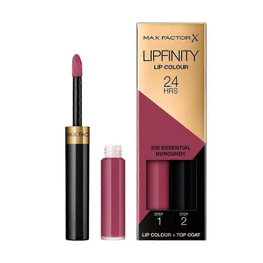 Max Factor Lipfinity rúž Two Step New In Box - 330 Essential Burgundy