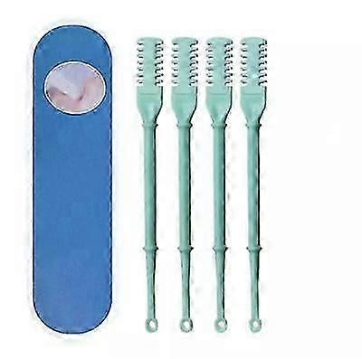 2-i-1 nesehårkutter dobbeltsidig nese hår kniv nesebor hårfjerner verktøy