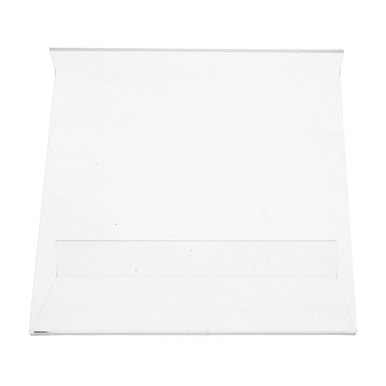 Landline Phone Stand: Desktop Clear Acrylic Holder For Office - Non-Slip Telephone Holder - Multi-Use Desk Organizer For Books/Magazines/Notes