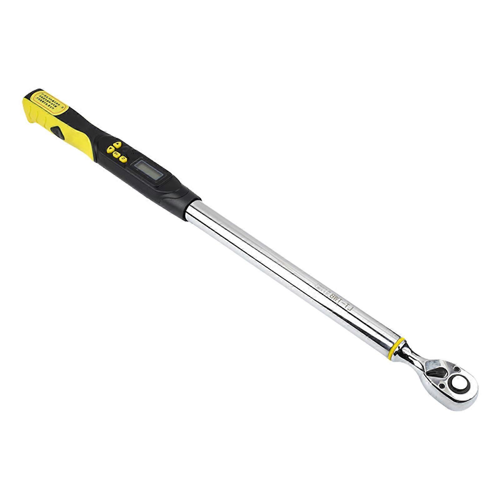 Digital Torque Wrench 1/2Inch Drive with Auto Shutoff Function Electronic Torque Wrench for Car, Truck Use Multicolor