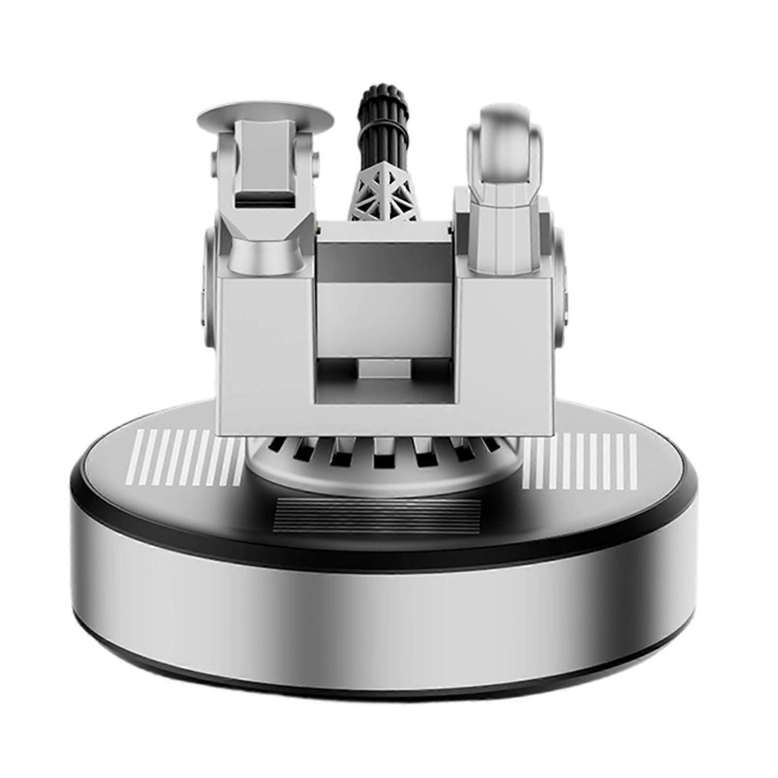 360° Rotating Solar Car Air Fresheners Not Slip Base Martial Inspired Rotating Fresheners for Car Dashboard Decoration Multicolor