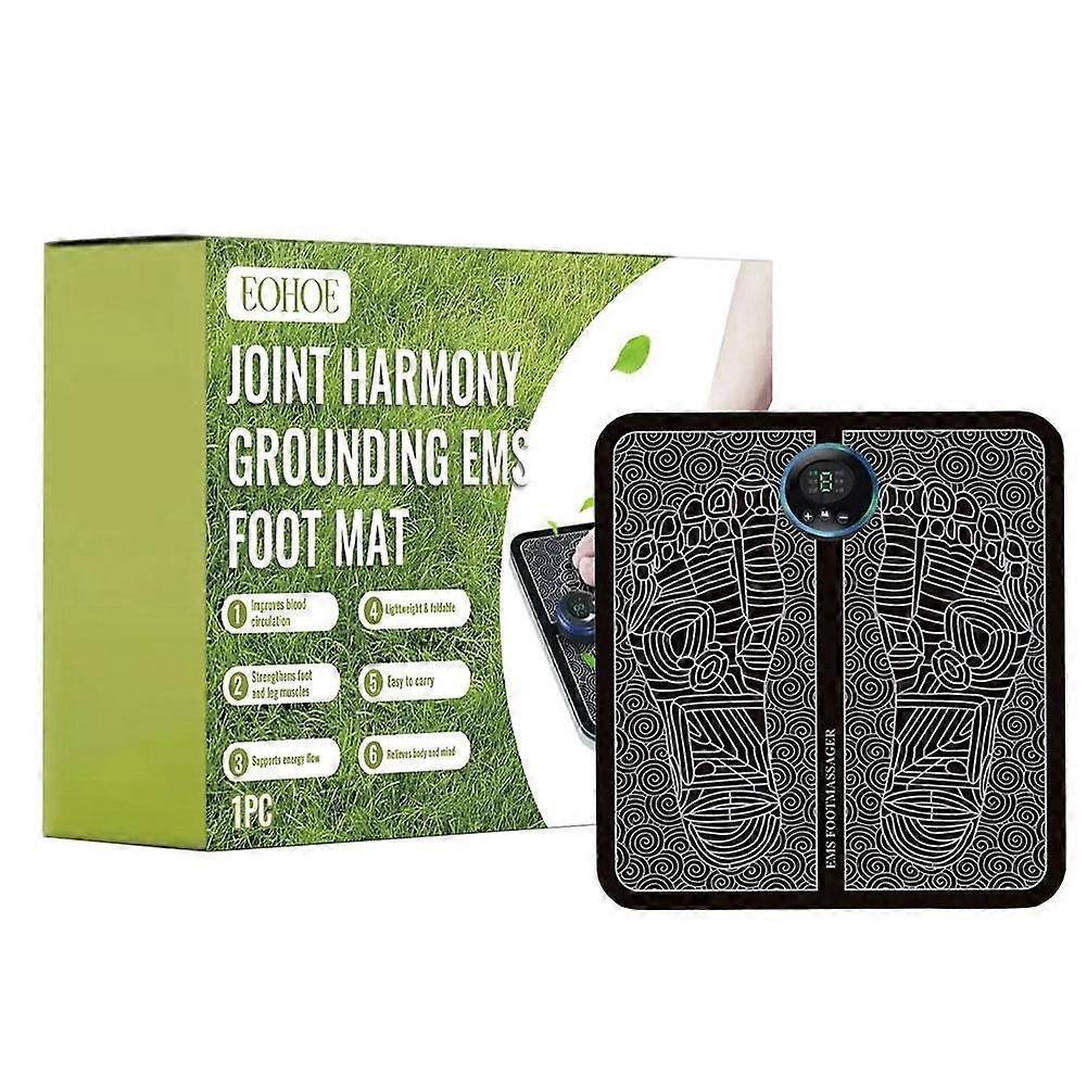 Portable Folding Foot Massager with 19 Gears and 8 Modes for Muscle Relief Anytime Anywhere