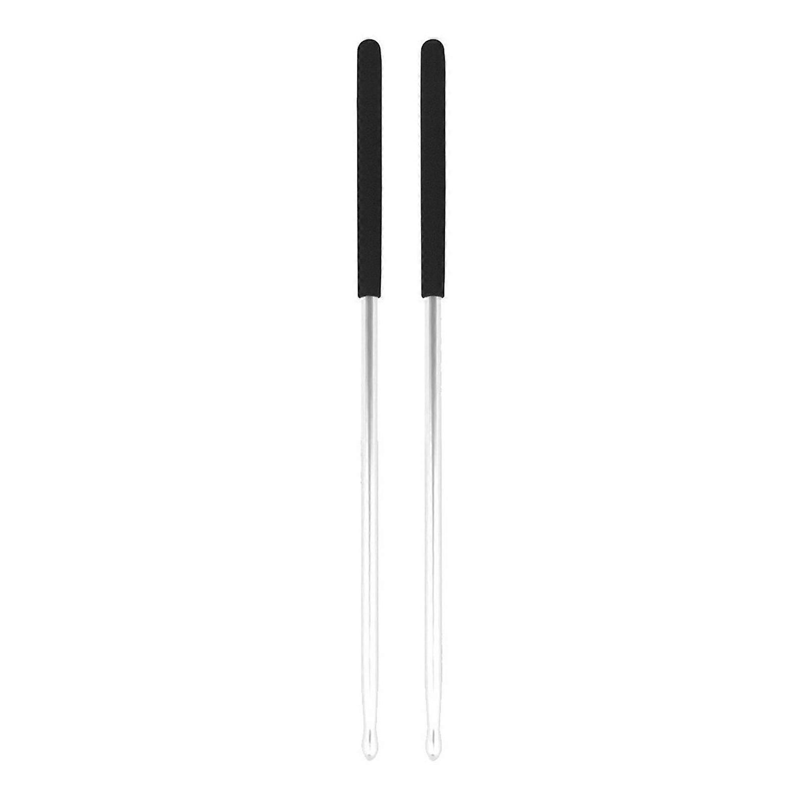 Music Student Drum Sticks Drumsticks Practice Drum Sticks Perfect for Music Enthusiasts and Studio Recording Session  Silver