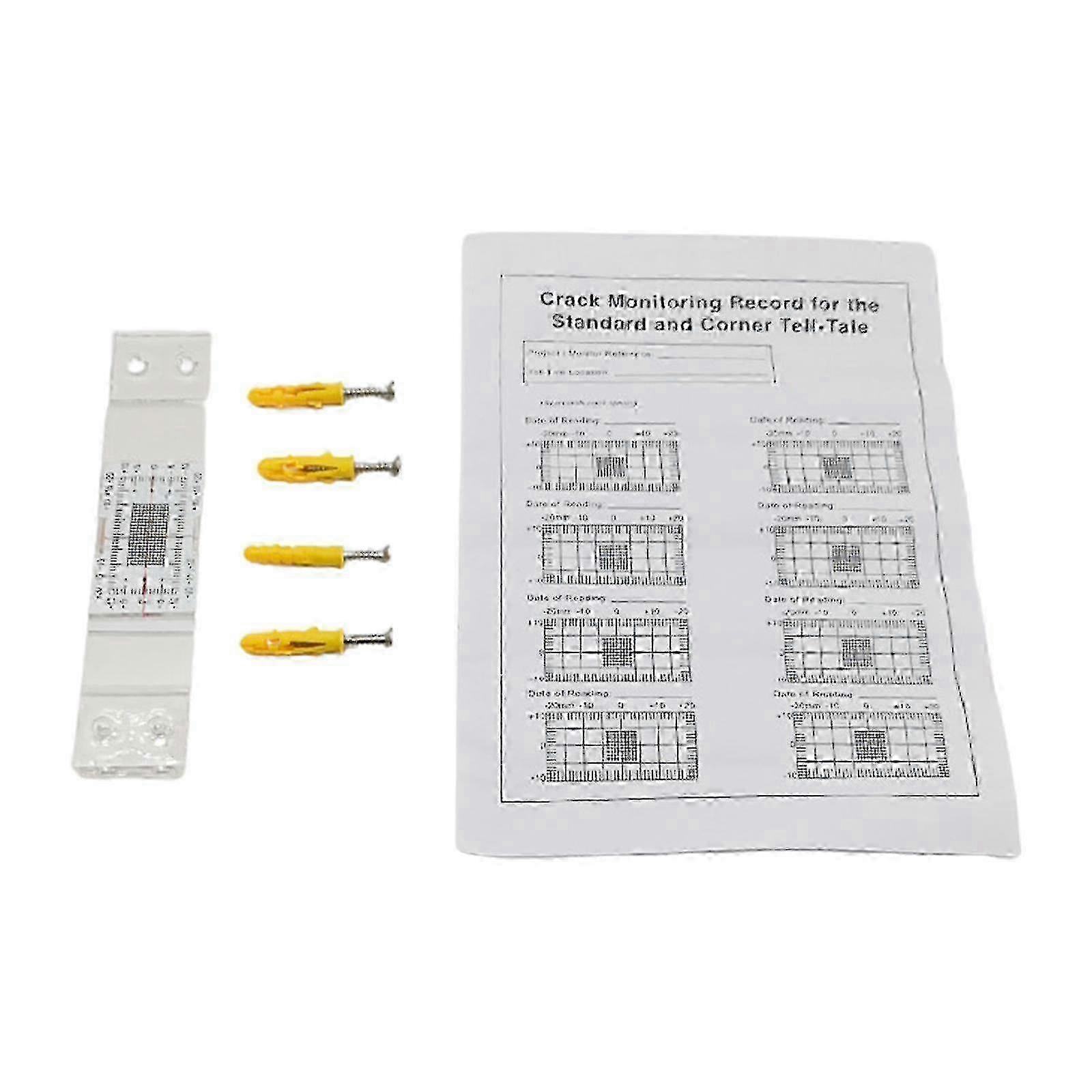 Portable Crack Meter with Caliper for Flat Surfaces