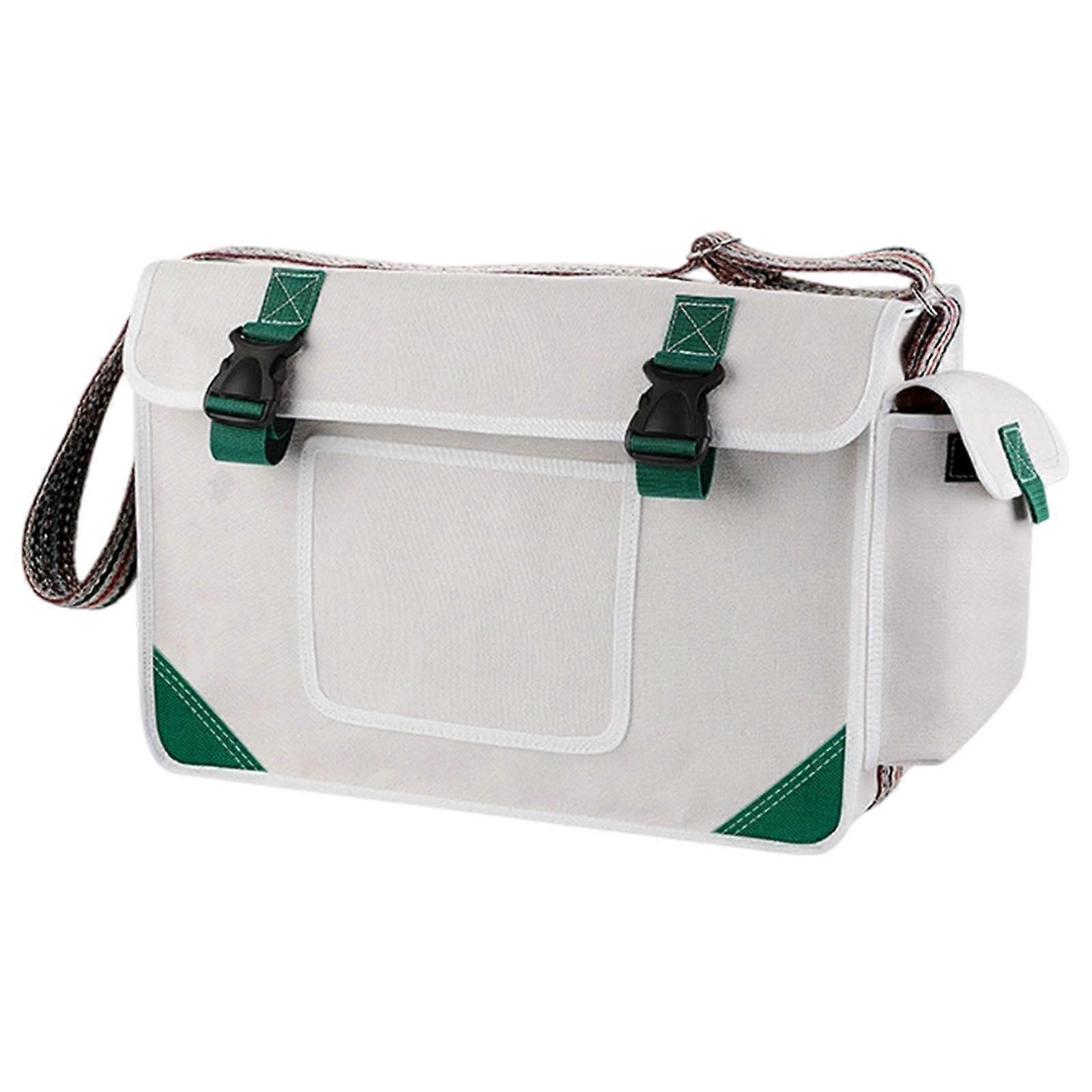 Professional Extra Large Capacity Electrician Organizer Bag Waterproof Canvas Multiple Compartment Storage for Job Sites  XL