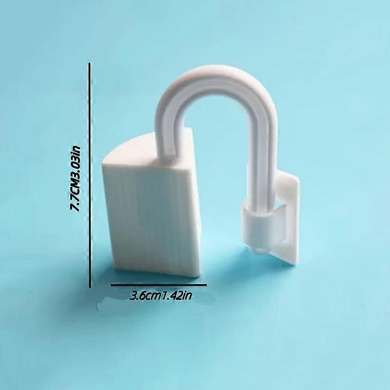 Dørstoppersett mot klemskader, egnet for soveroms- og baderdører, unngår fingerklemming