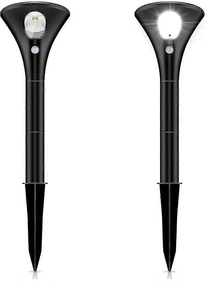 Solarleuchten für den Außenbereich, Solar-Gartenleuchten [2er-Pack]