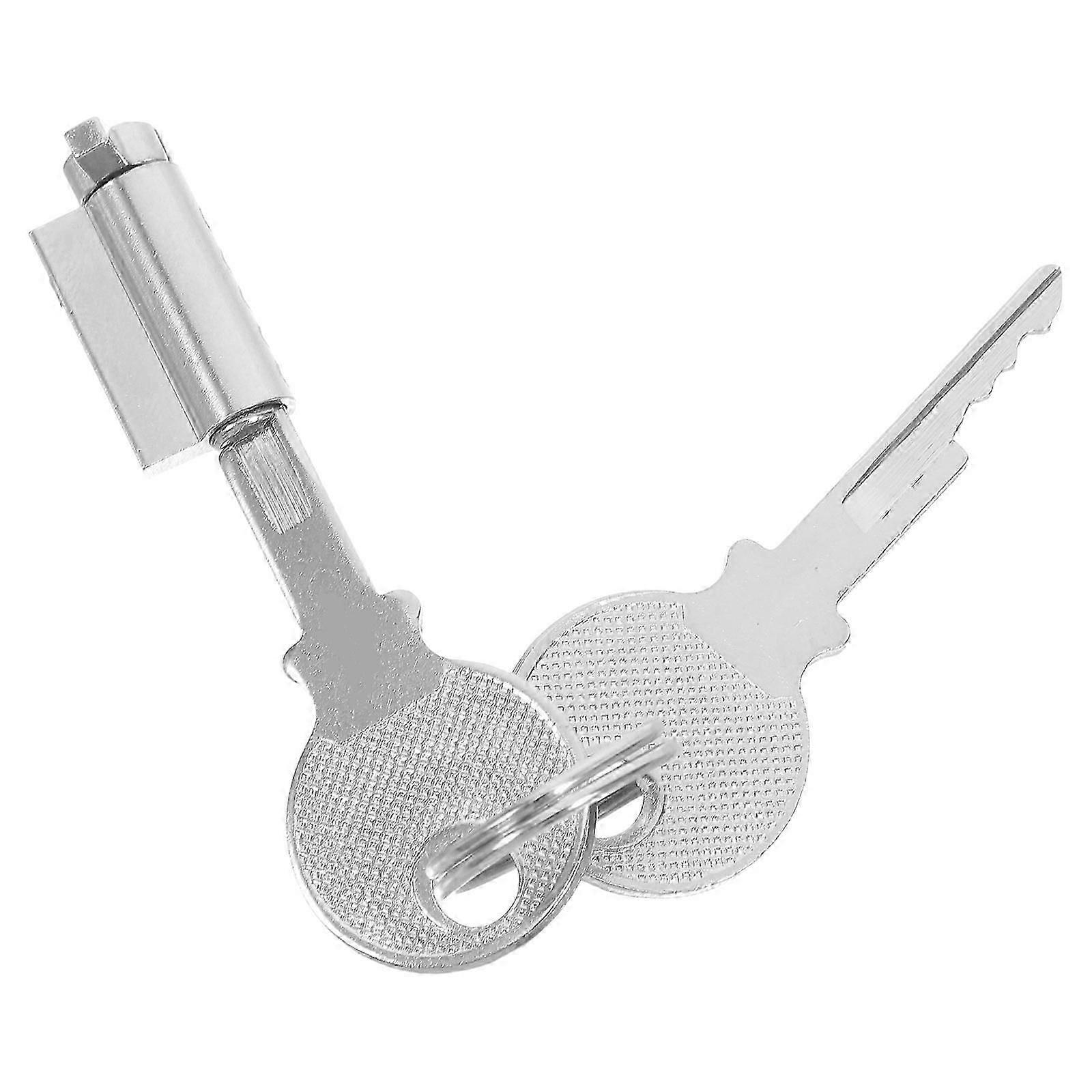 Tarkasti valmistettu jääkaapin lukko pakastinkaappeihin Vitriinit Matalan lämpötilan kestävä 1Pack