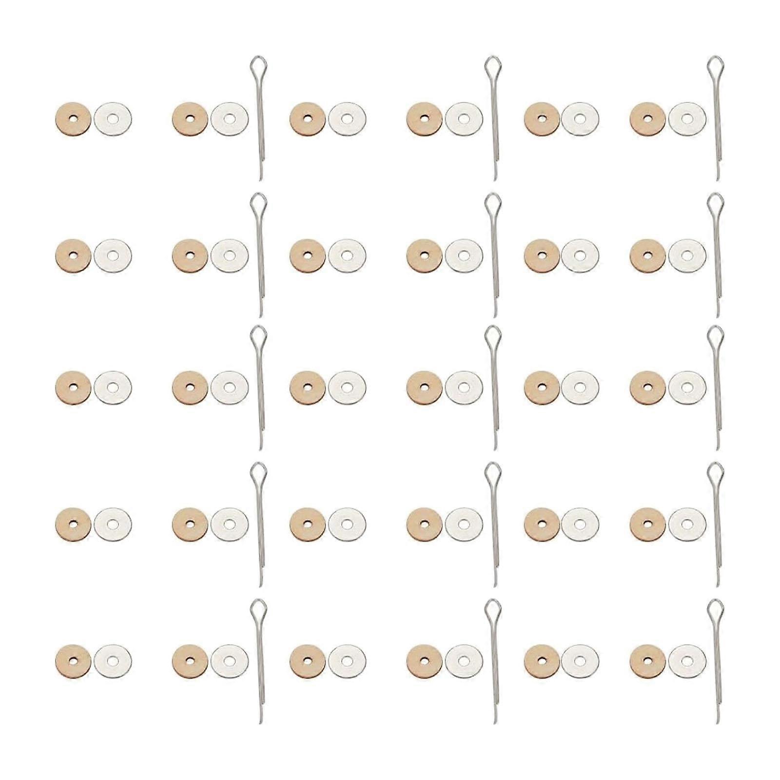 Doll Joint Connector Cotter Pin Joints Fibreboard disks