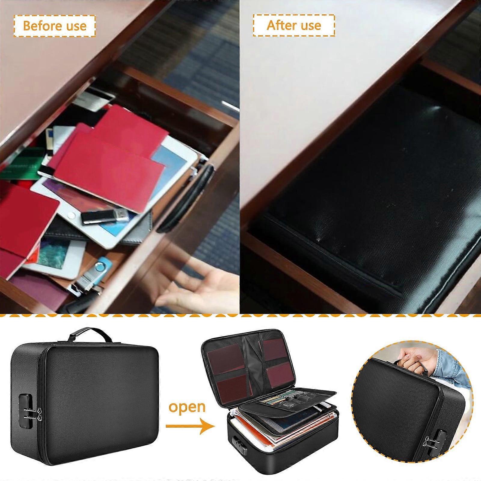 Ympuoqn School Supplies on Clearance, Compatible with Multi-functional Fireproof Storage Bag for Documents & Travel, Back to School