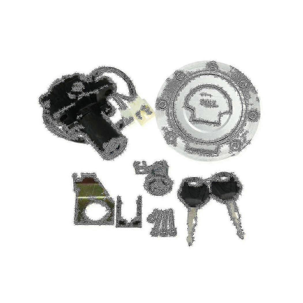 Fuel Tank Cover Ignition Switch Lock Key Set For 2002-2003 Yzf R1 07-22 R6 04-22 Fjr1300 2001-2022