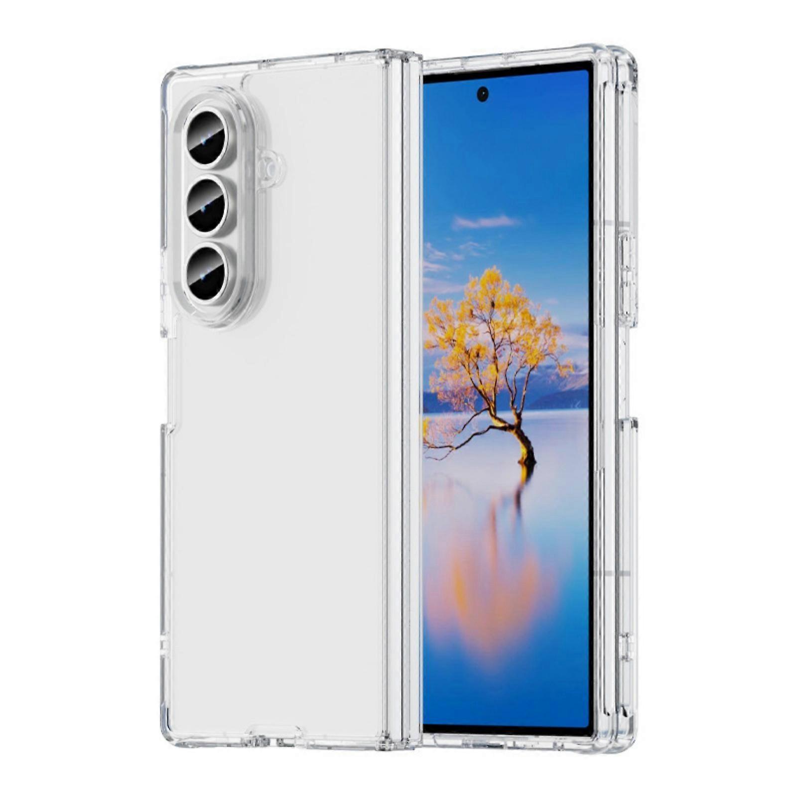 Simple Shockproof Case Secure Grip Drop Resistance Flexible TPU Strong Guard Impact Resistant Design for Smartphones  Clear