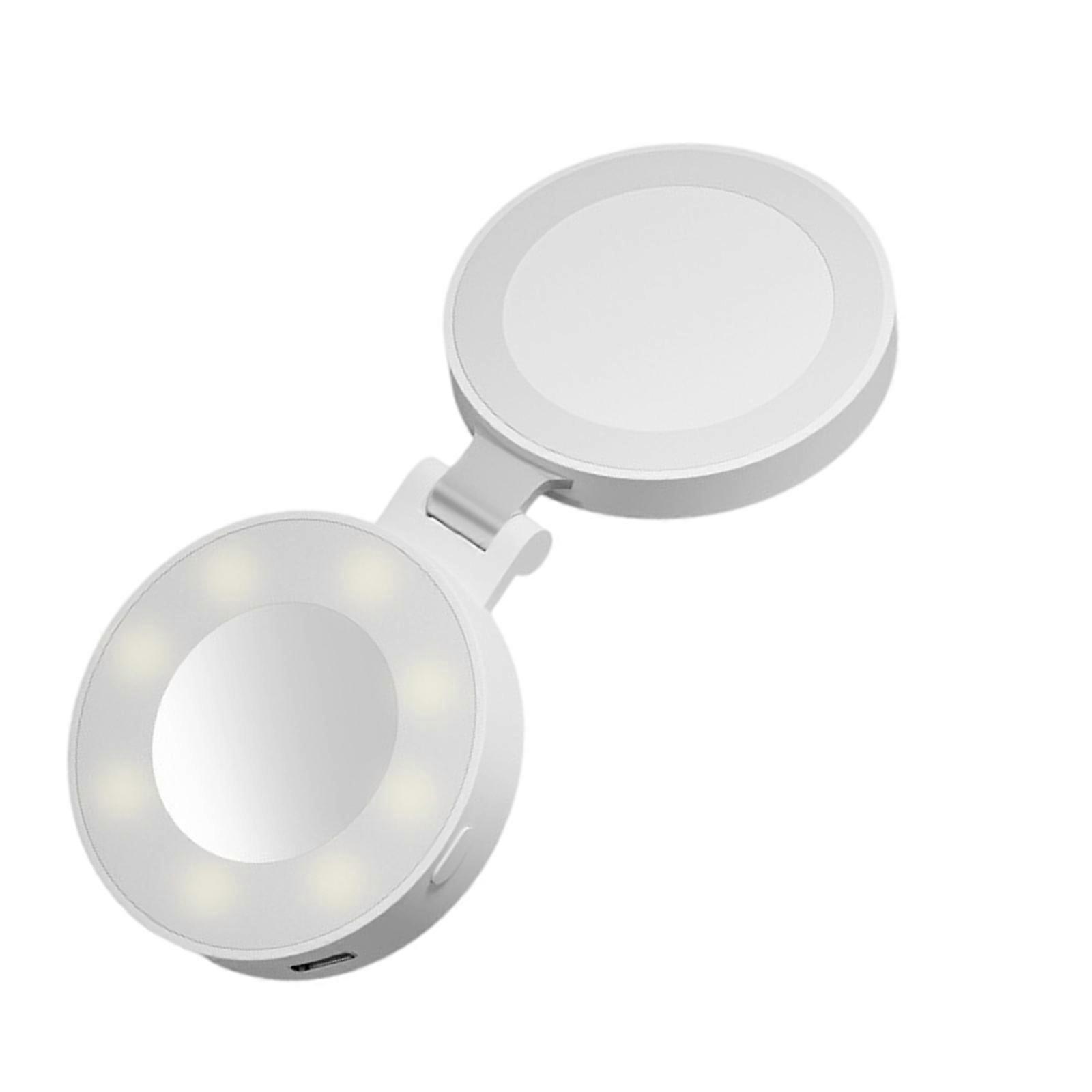 Rechargeable LED Magnetic Camera Light With Soft Glows For Smartphone Photography Streaming Content Creation Plastic Multicolor