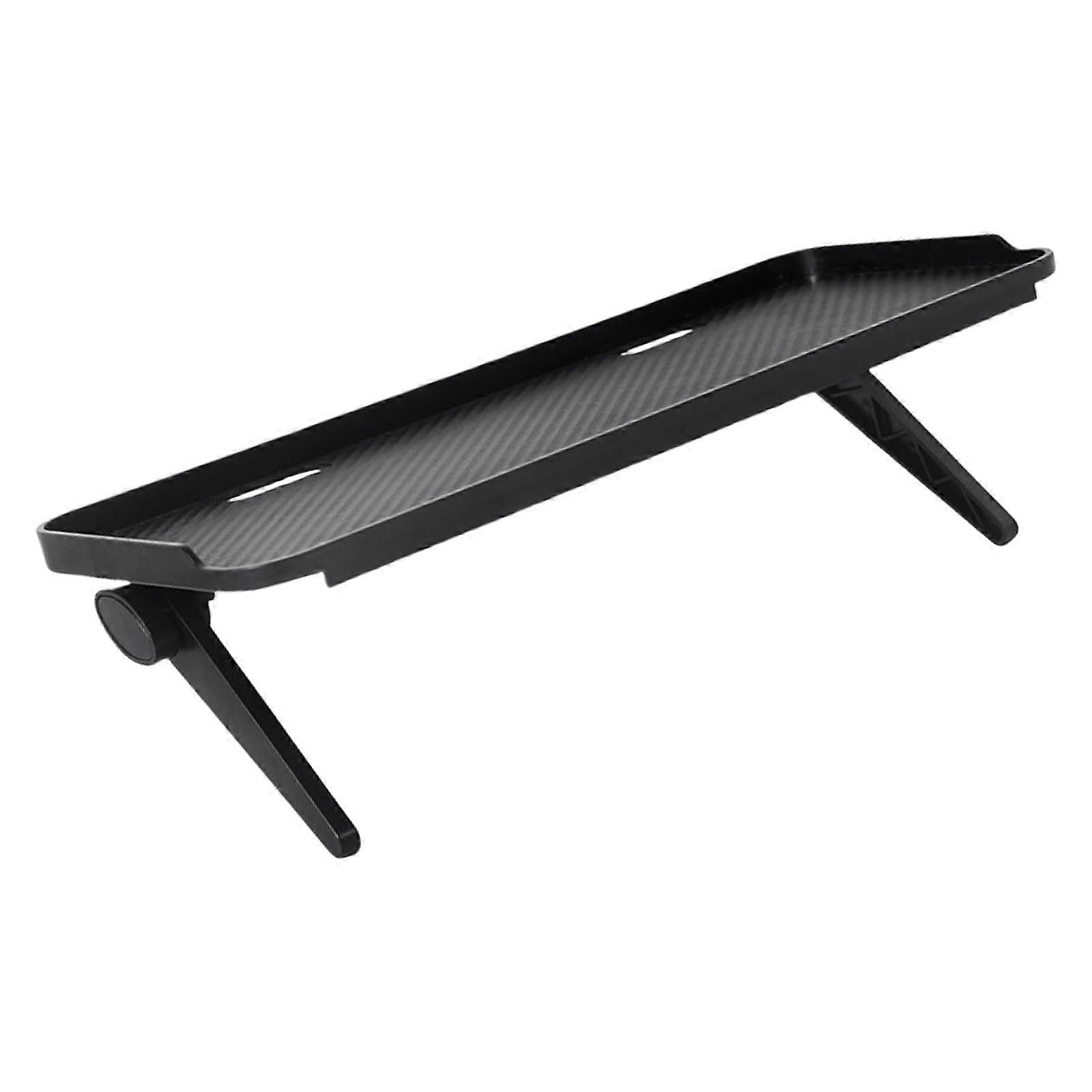 TV Screen Top Storage Shelf Adjustable Computer Monitor Desktop Organizer 11.8 x 4.9 Inches Router Rack Home Storage Solution