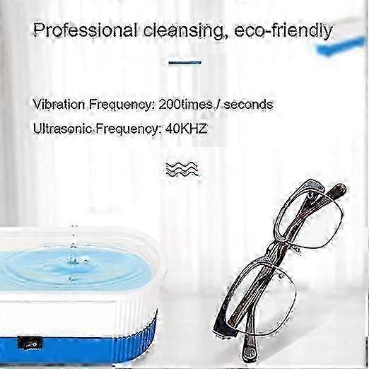 Ultrasonic Cleaner, Portable Cleaner Machine with Strong Power Suckers and Transparent Top Cover, Professional High Efficient Cleaning Machine