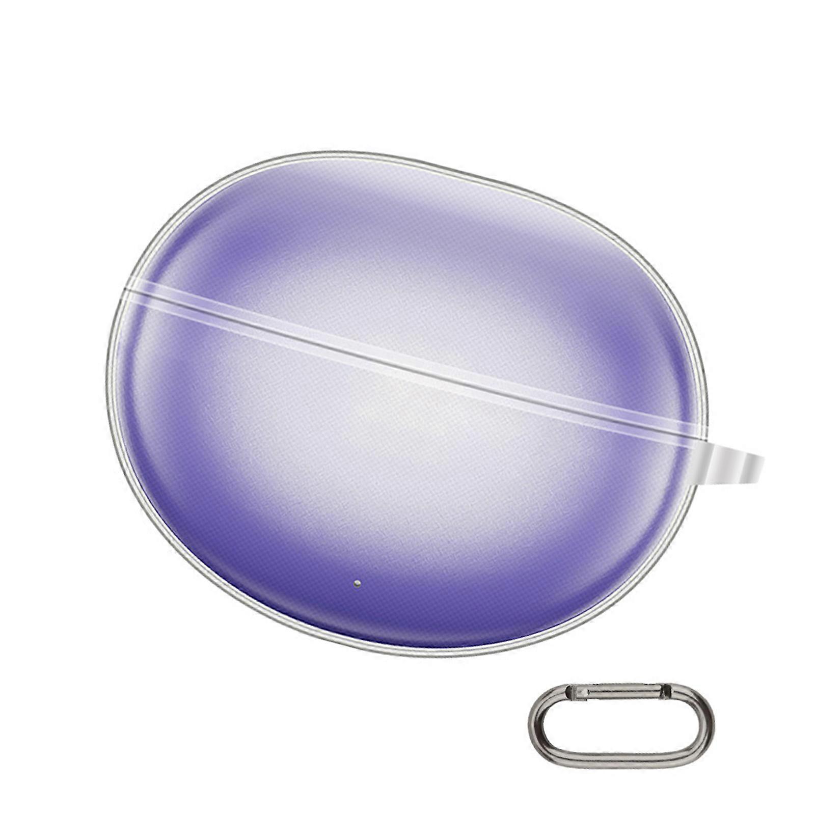 Clear Protective Sleeve For Earbuds Charging Case Shock Resistant Anti Collision TPU Cover Easy Access Charging Port Multicolor