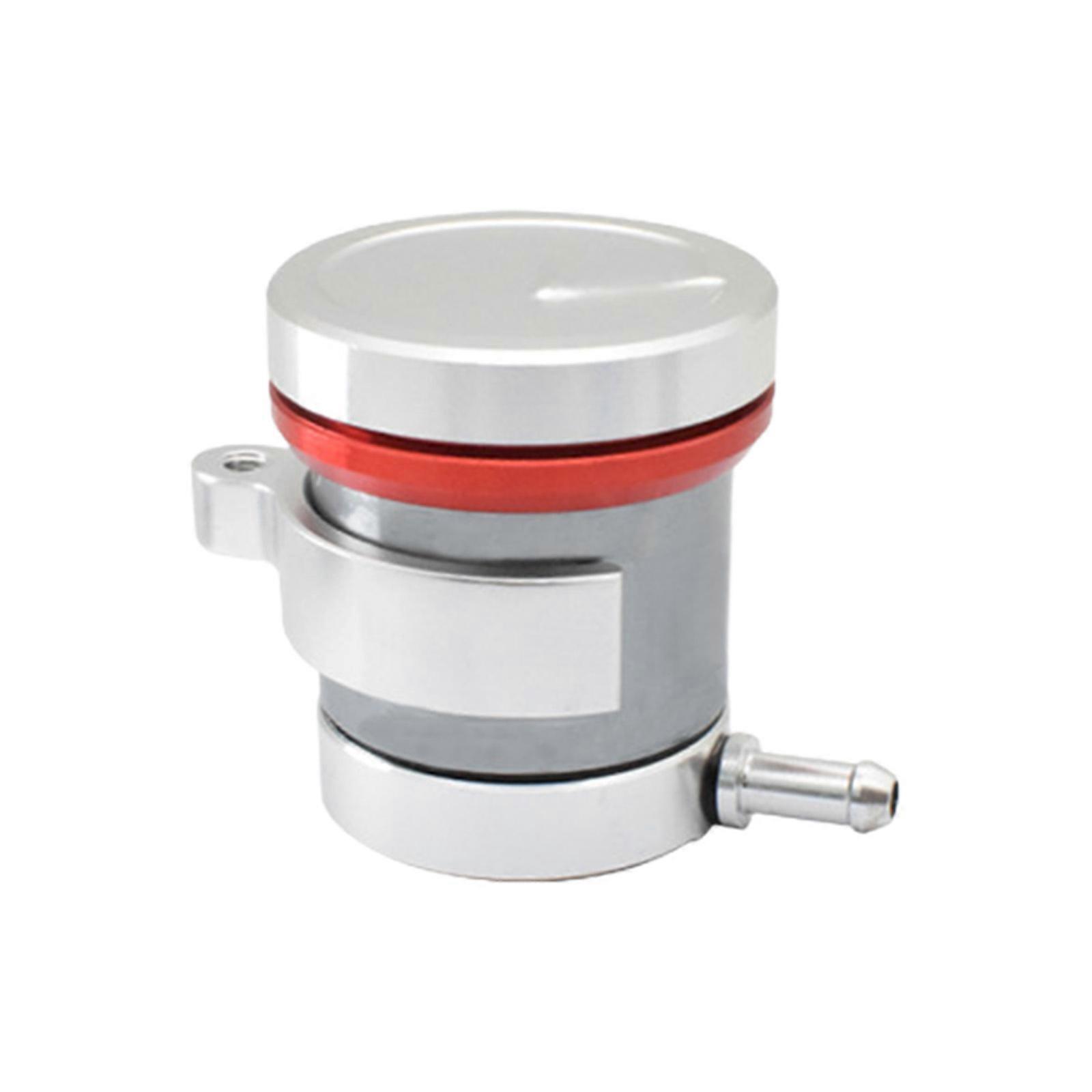 Tall Quality Motorbike Direct Push Oil Cup Precise Fluid Control Oxidation Resistant Plan  Silver