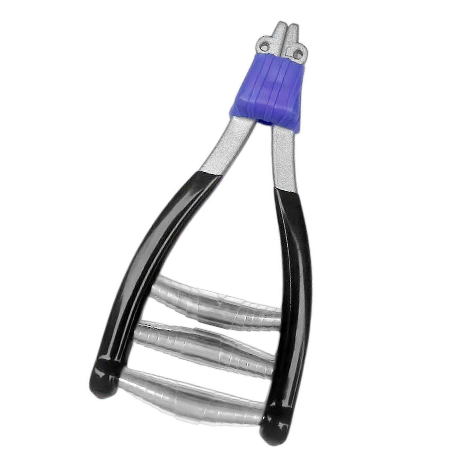 Tennis Racket String Machine Badminton Stringing Clamp Starting Clamp Stringing Tool 3 Spring Starter Clamp Enduring  black