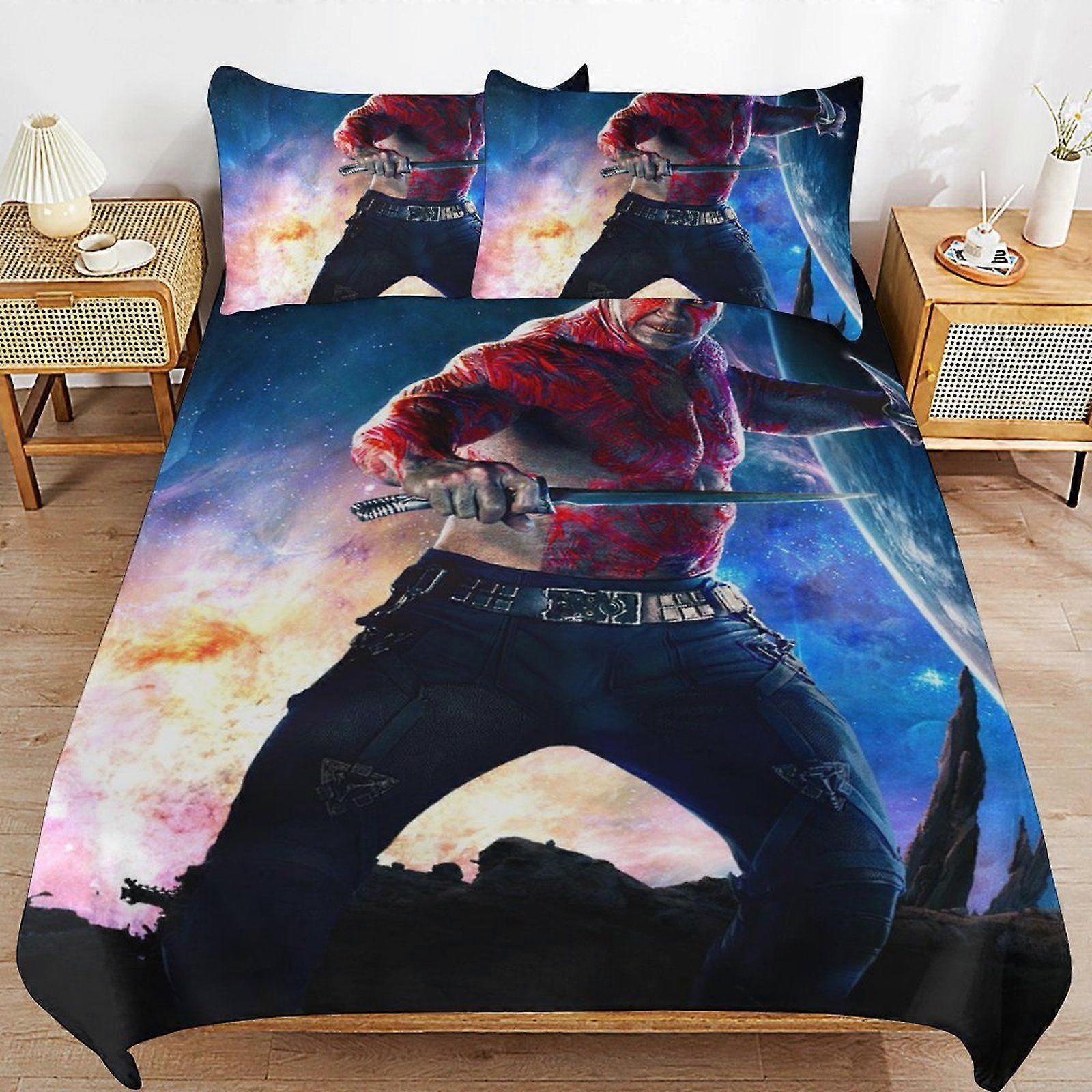 w453 Edge of the Galaxy Zipper Closure Ultra Soft High Thread Count Machine Washable Duvet Cover Sets for All Season m453