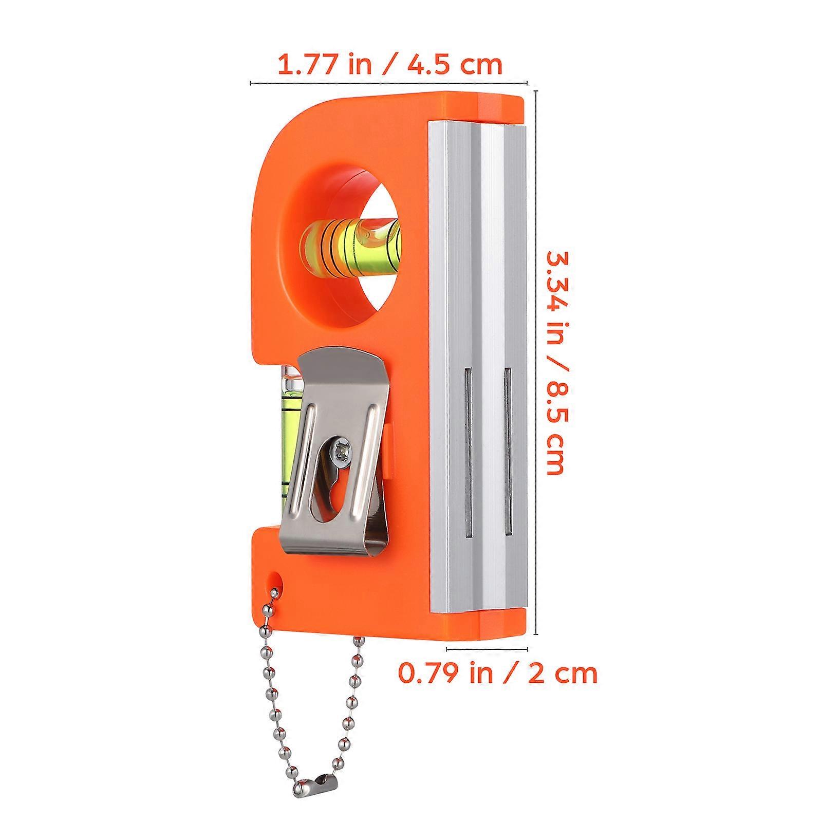 2pcs Practical Level Ruler High Precision Spirit Level Mini Balancing Calibrator