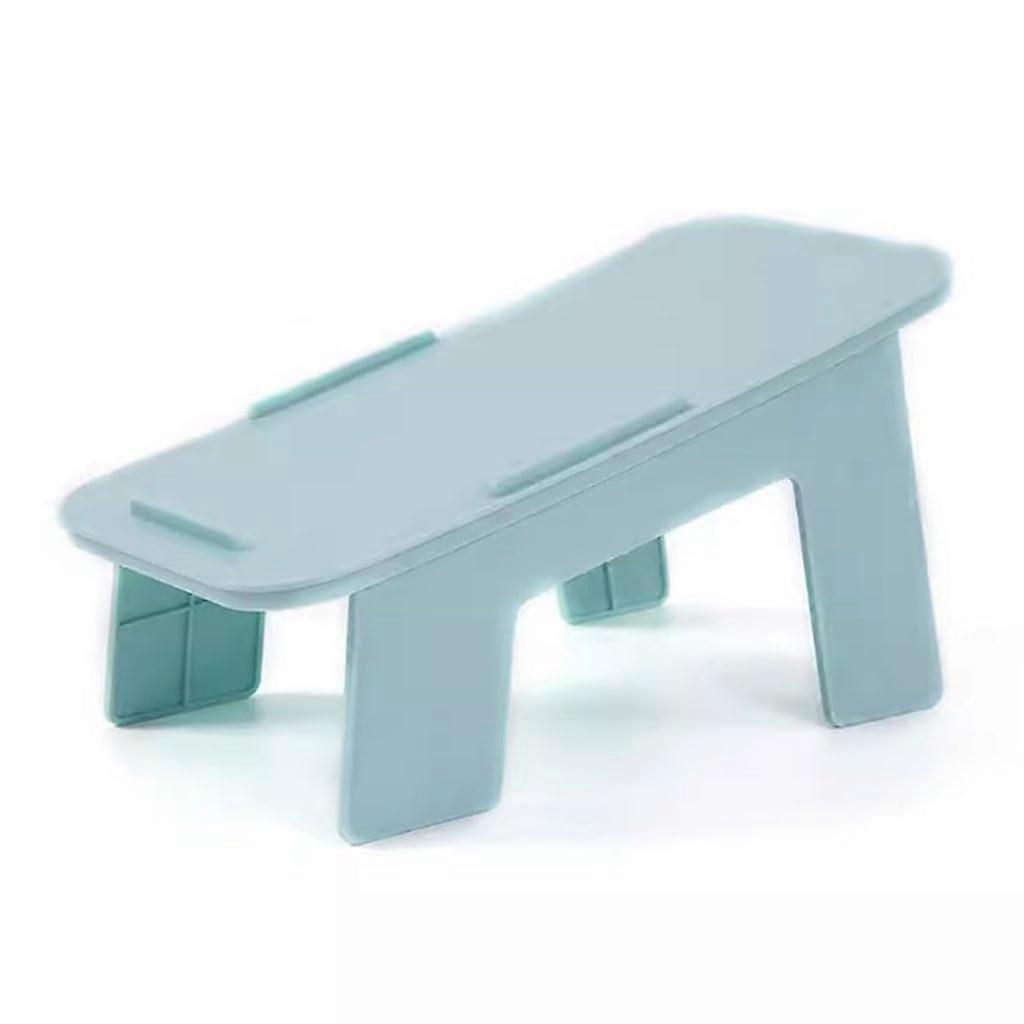 Shoe Slot Organizer Double Layer Space Saving Shoe Rack for Closet Storage, Removable Design, 2 Pack Blue