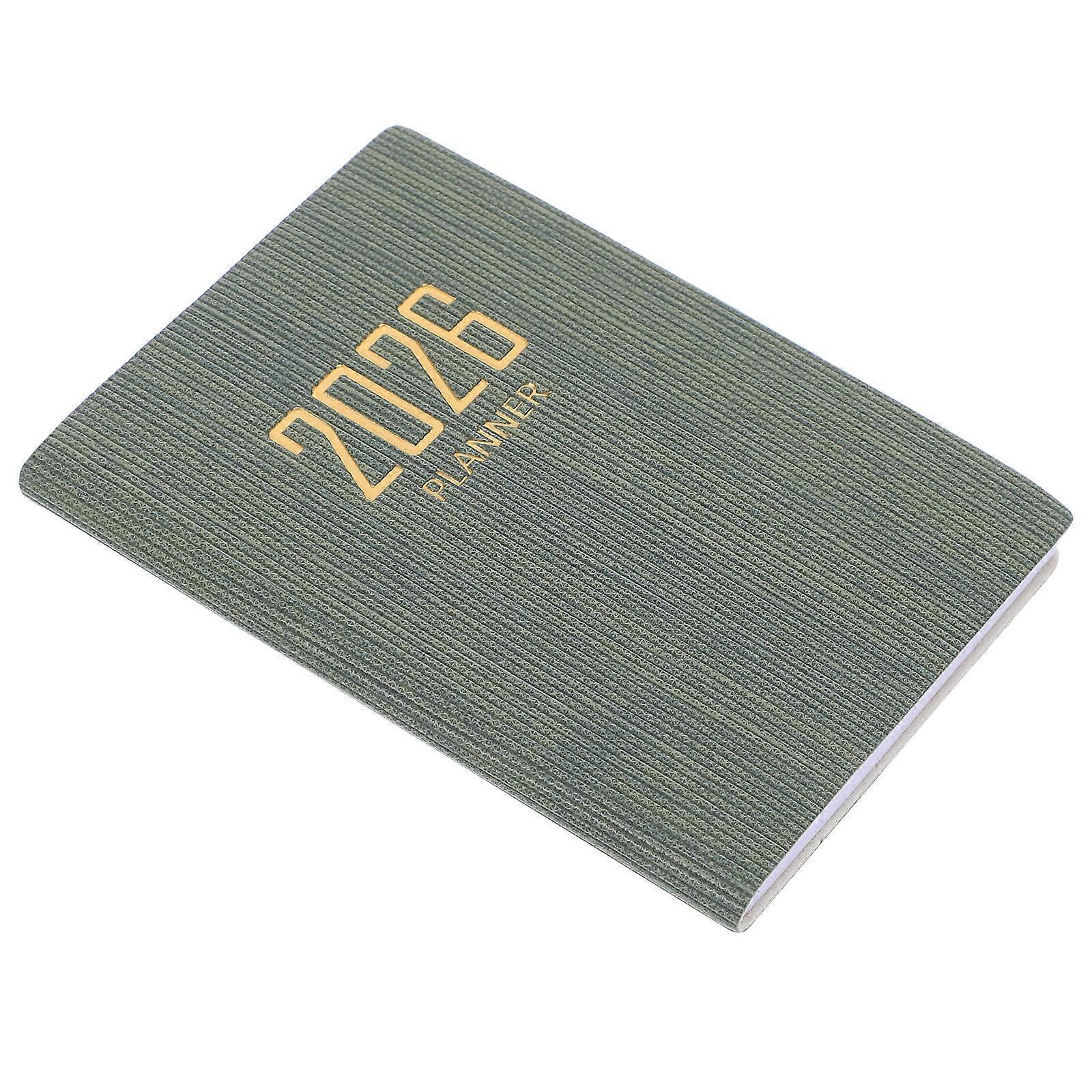 Daily Work Planner 2026 Pocket Calendar for School Use