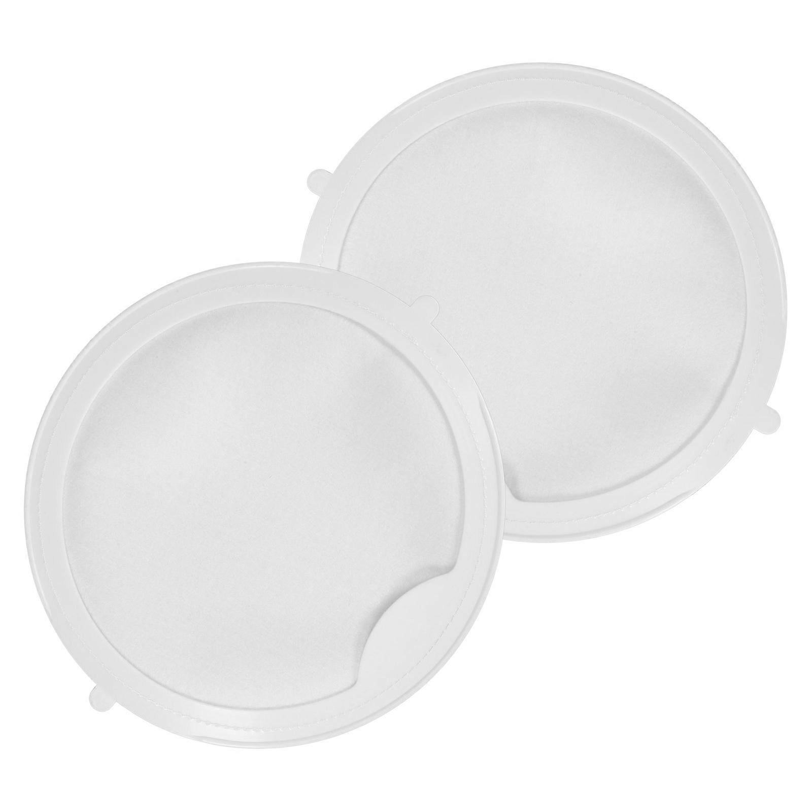 Water Filter Hot Tub First Filter Replacement for Spas 2Pcs White