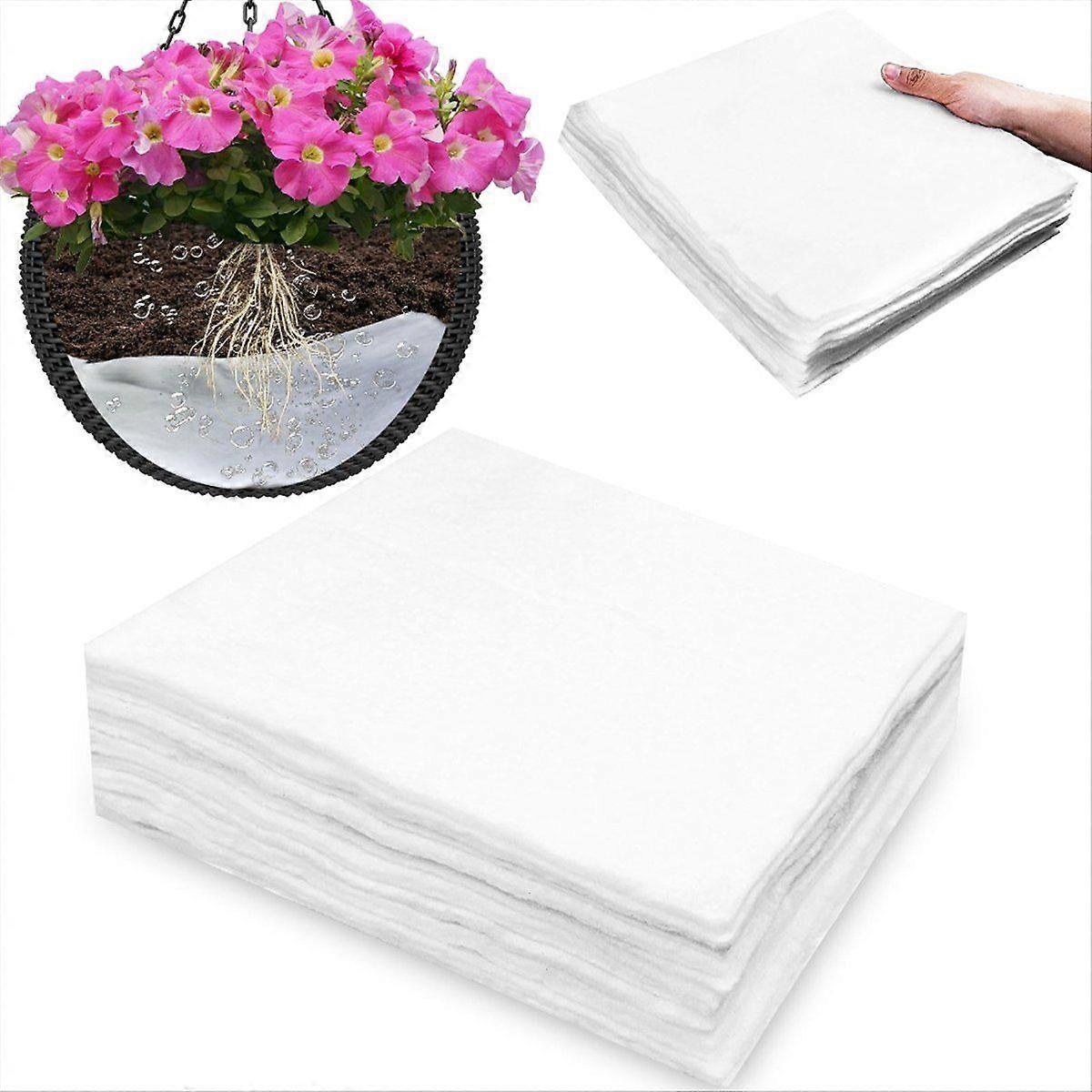 10X10inch Self Watering Hanging Basket Liner Watering Liners Absorbing Mat Self Watering Liners for