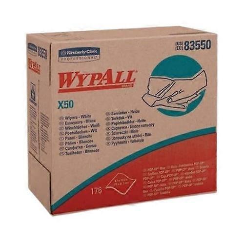 Wypall White Extended Use Disposable Cloth X 50, 176 Count (Case Of 10)